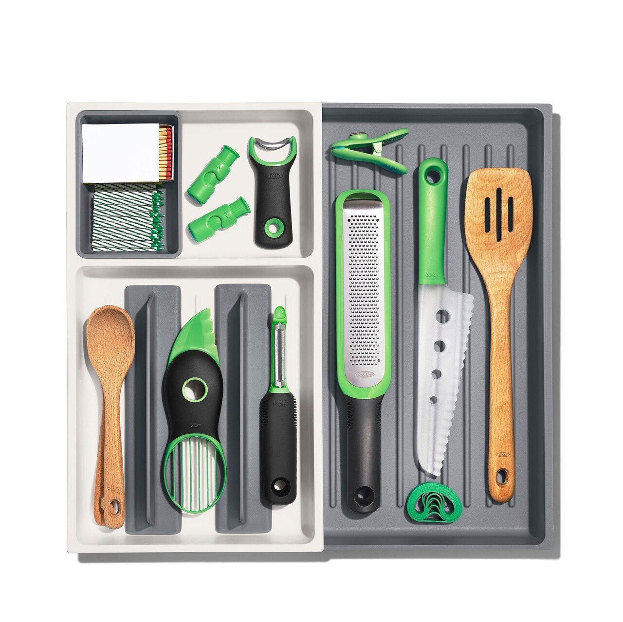 Organizator extensibil pentru sertar, plastic, 25-45,9 cm, "Good Grips" - OXO - imagine 2