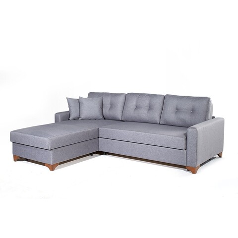 Coltar Madrid, Ndesign, 250x190x95 cm, lemn, gri 250x190x95 imagine model 2022