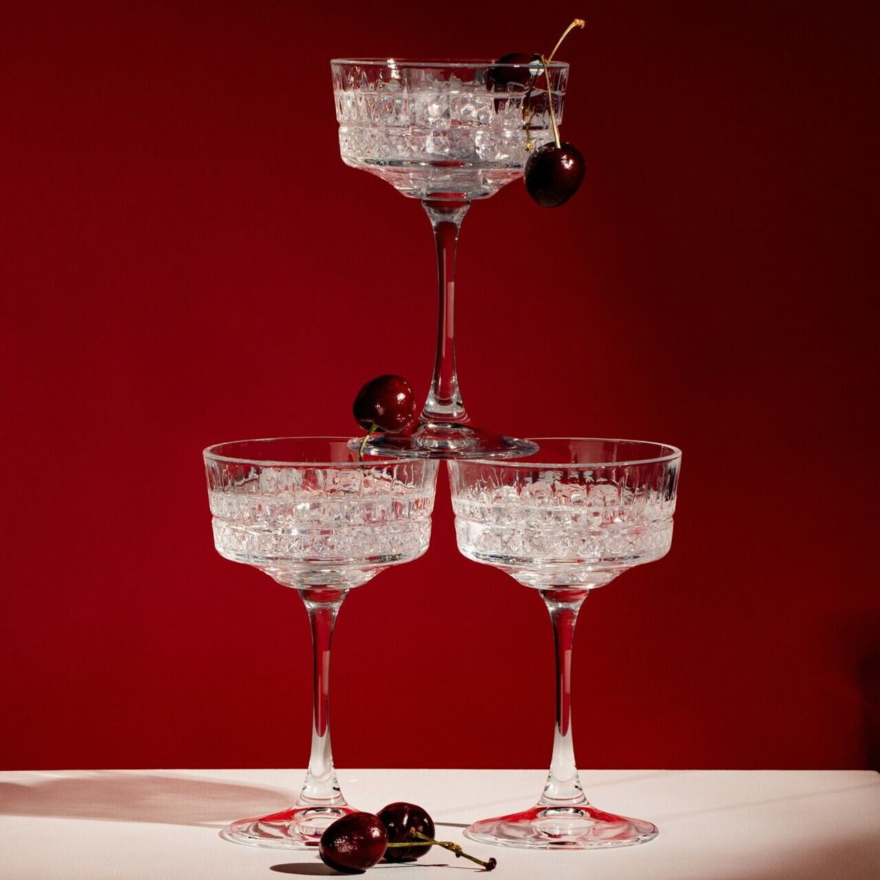 Set 4 pahare Brillare, Homla, 250 ml, sticla, transparent