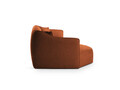 Coltar stanga 5 locuri, Hailey, Micadoni Home, 292x138x79 cm, tesatura boucle, gri deschis