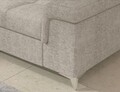 Coltar extensibil dreapta 4 locuri ELTAP, RT-18TOU, Eridano, 275x202x88 cm, lemn/poliester, bej inchis