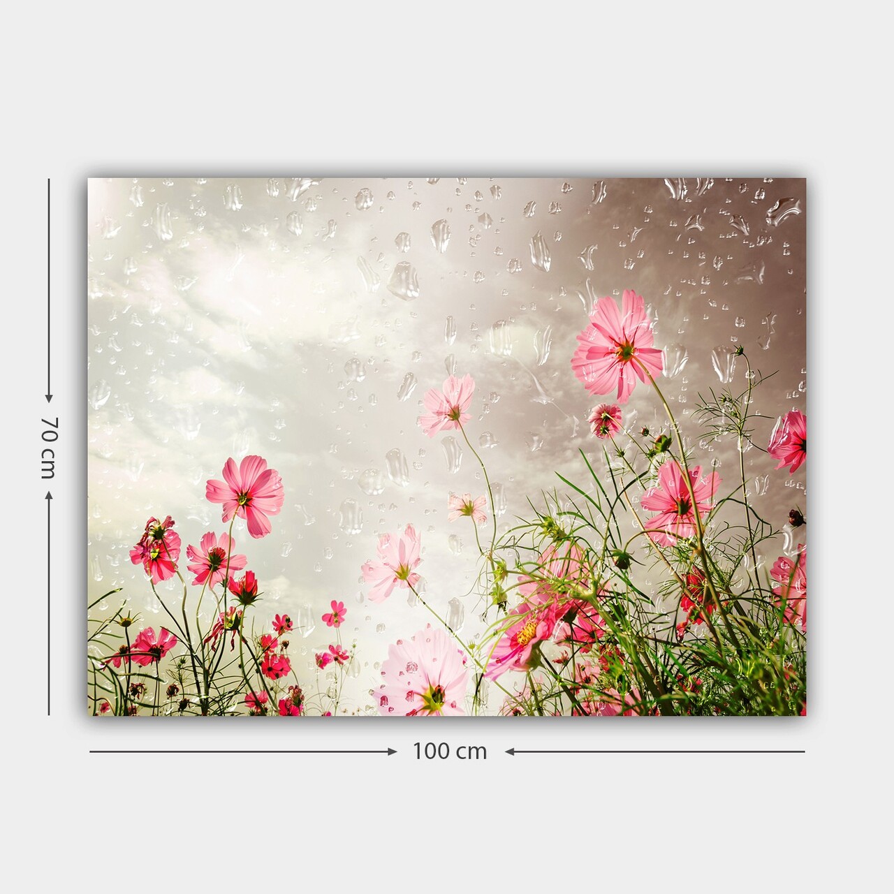 Tablou decorativ, 296092832_70100, Cadru: 100% LEMN (grosime: 3 cm), Multicolor - view 3
