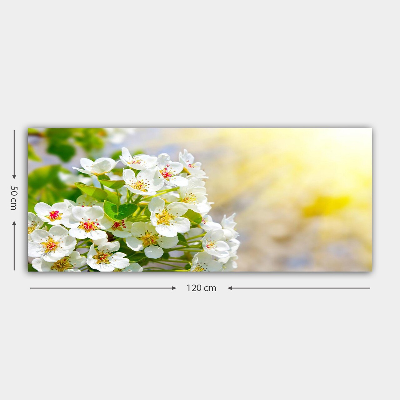 Tablou decorativ, YTYCCK9966_50120, Cadru: 100% LEMN (grosime: 3 cm), Multicolor - view 3
