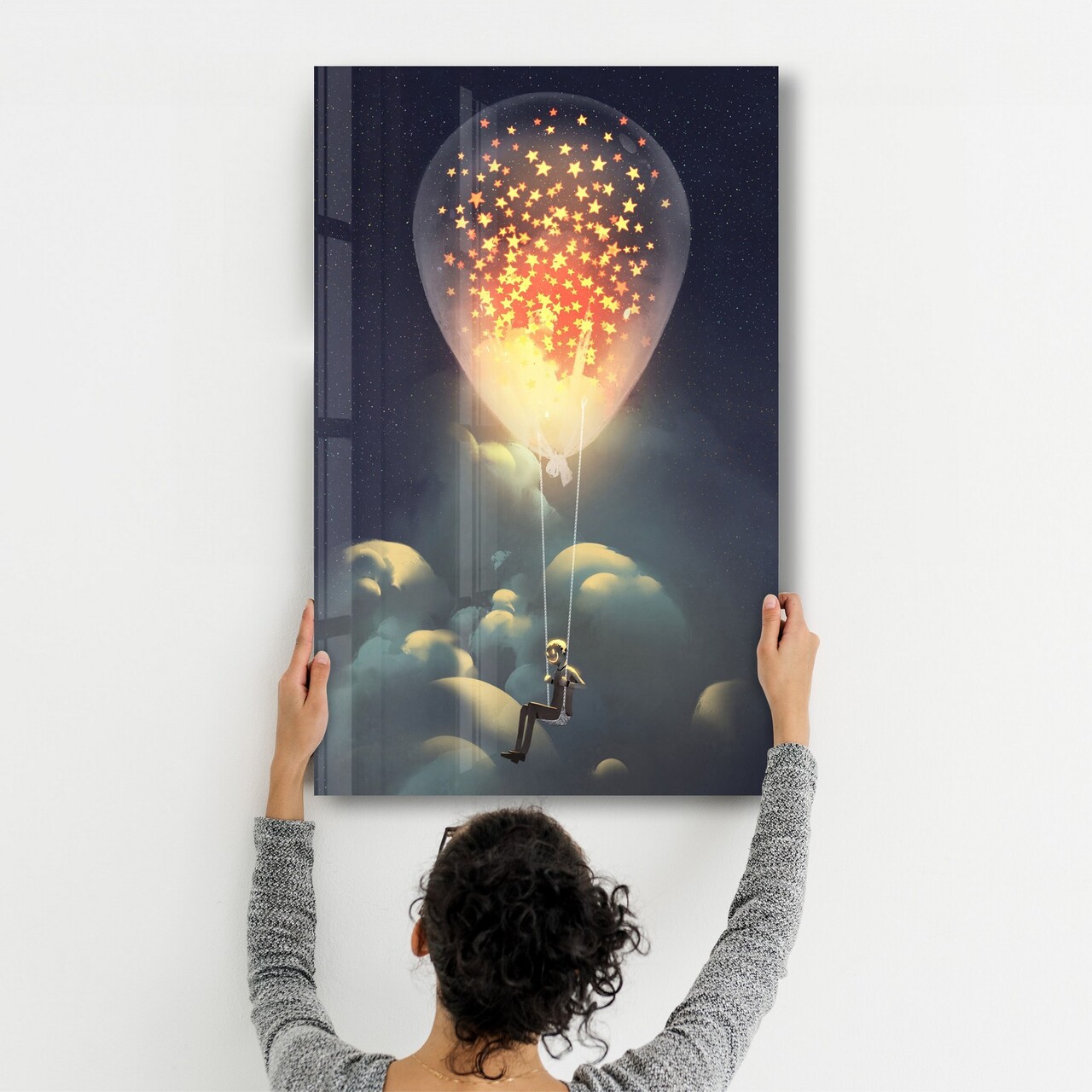 Tablou decorativ, CAM-4035, Dimensiuni: 46 x 72 cm, Multicolor - view 3