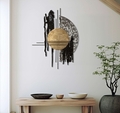 Decoratiune de perete Cripton -B, Mauro Ferretti, 78x5x102 cm, fier, multicolor