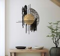 Decoratiune de perete Cripton -B, Mauro Ferretti, 78x5x102 cm, fier, multicolor