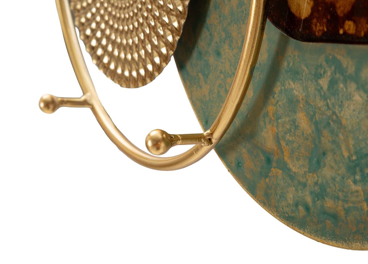 Cuier de perete, Mauro Ferretti, Galaxy, 70x5.5x27.5 cm, metal, multicolor - imagine 2