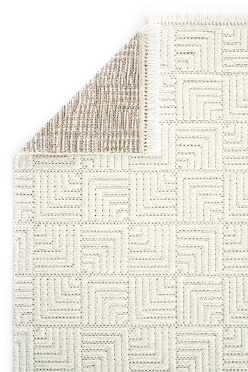 Covor, Stone 1062, 160x230 cm, Fibre naturale, Crem — imaginea 5