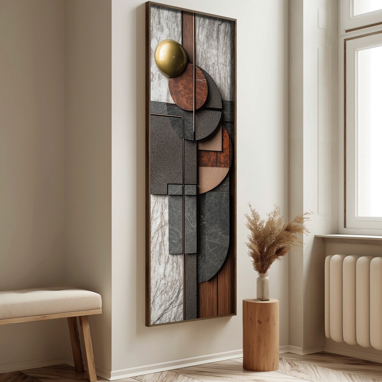 Tablou decorativ, EMR080, Lemn, Multicolor - view 6