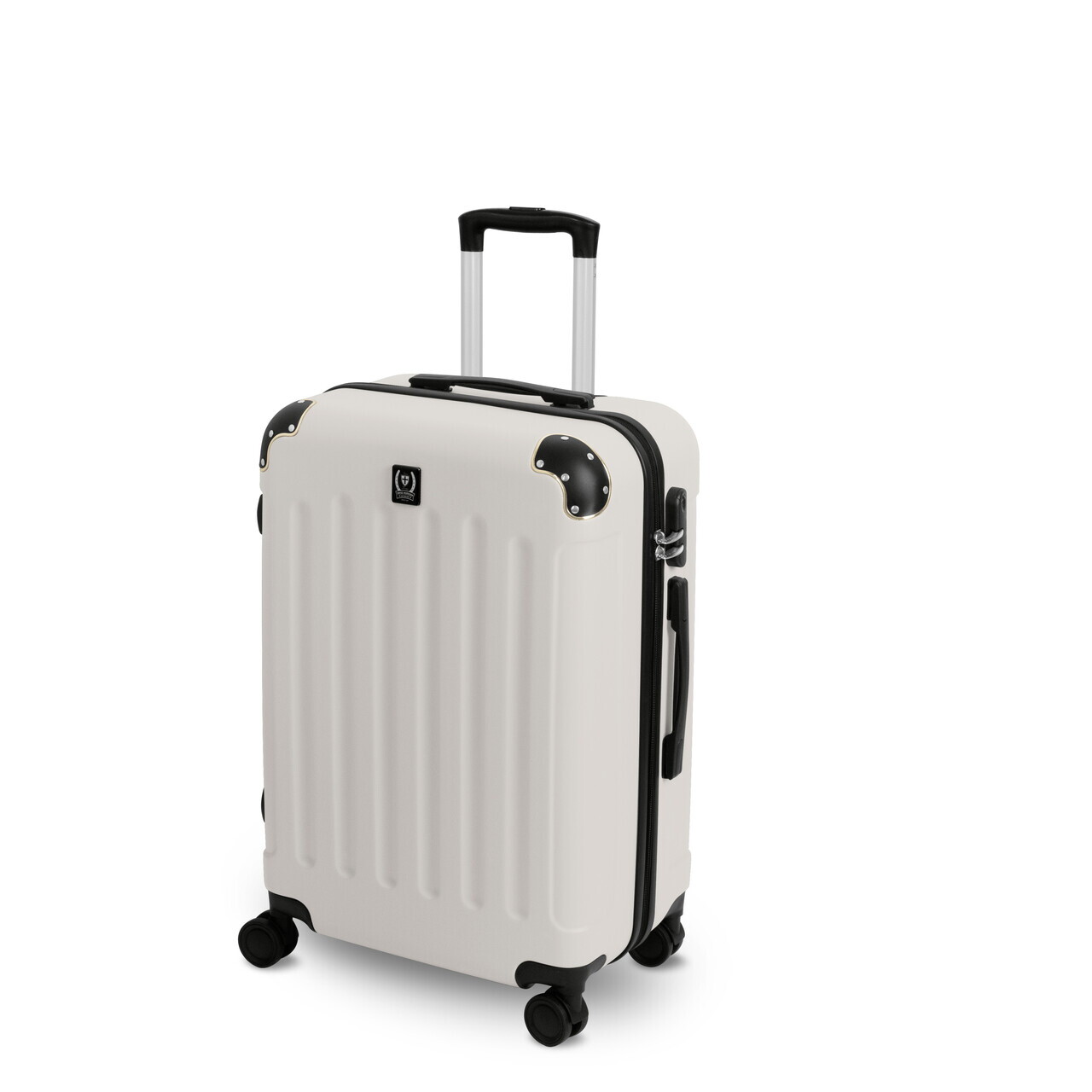 Set troler, 3 piese Swiss Hufeisen, 42 L / 65 L / 99 L, plastic, crem - view 2