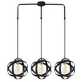Lustra, Opviq, 892OPV1611, Metal, Negru