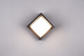 Aplica de perete pentru exterior Puno, RL, 15x10x15 cm, 8W, 1x SMD, plastic, negru mat