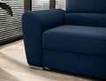 Coltar extensibil dreapta 3 locuri ELTAP, RT-40LO, Siber, 270x186x93 cm, lemn/poliester, albastru inchis