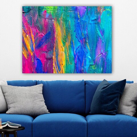 Tablou decorativ, 170432189_70100, canvas , cadru: 100% lemn (grosime: 3cm), multicolor