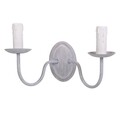 Aplica de perete Freya, Creaciones Meng, 2 x E14, 40W, metal/in
