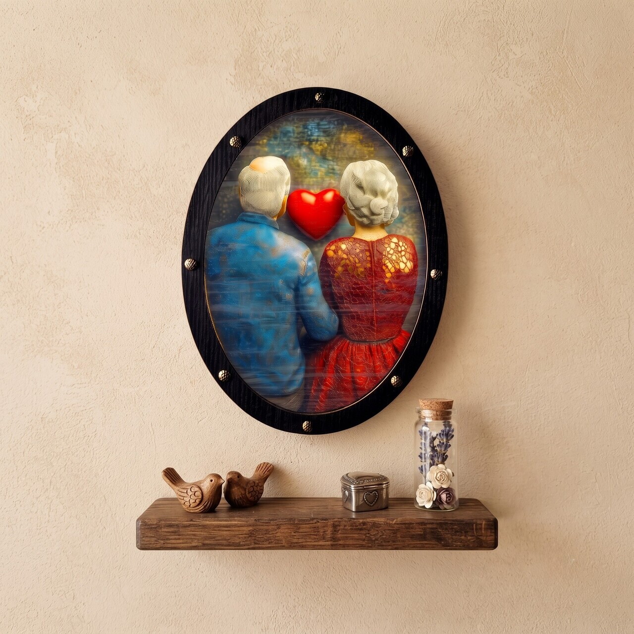 Decoratiune de perete, ALQ123-S, Imprimat UV, Multicolor
