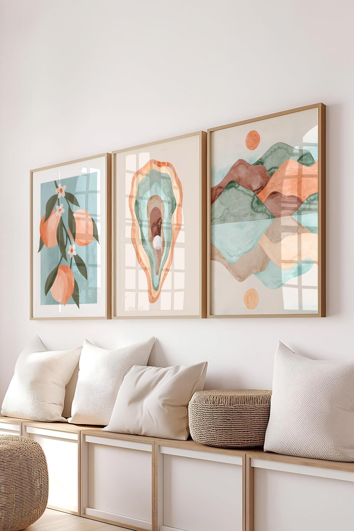 Set de pictură decorativă, Ç-300760, Sticla PVC, Multicolor