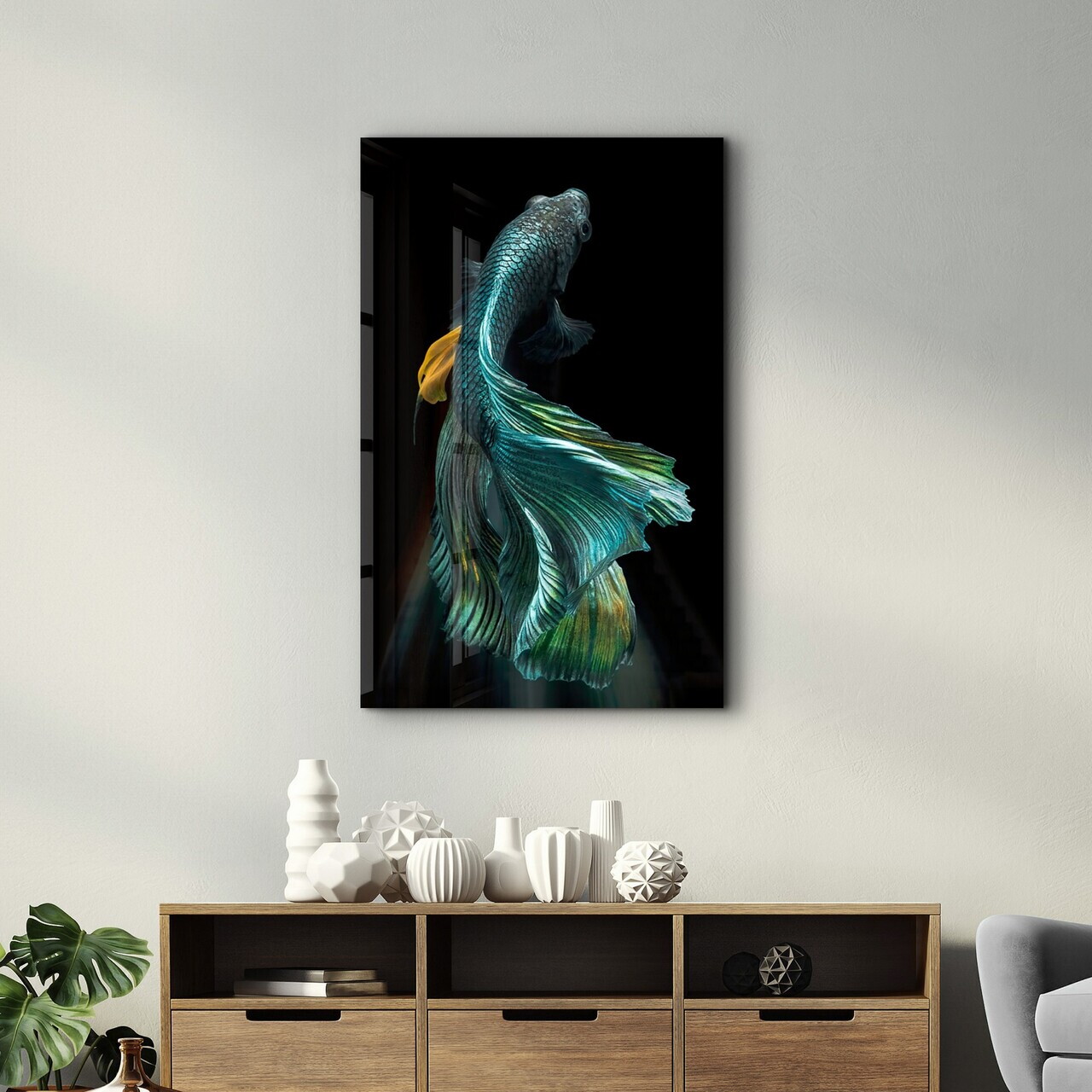 Tablou decorativ, CAM-1093, Dimensiune: 35 x 55 cm, Multicolor — imaginea 3