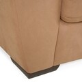 Canapea 3 locuri extensibila, Jayden, L.214 l.102 H.95, stofa, cappuccino