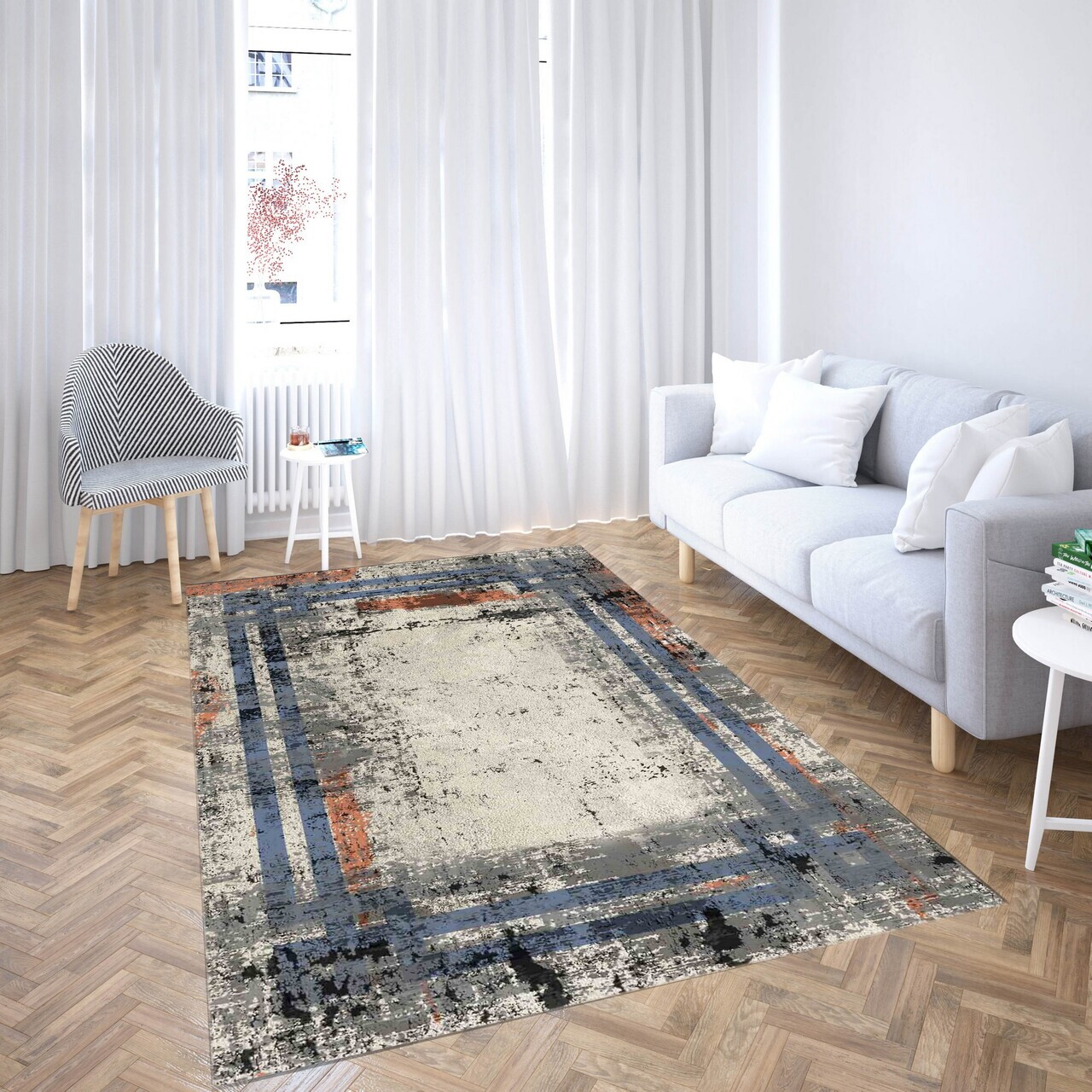 Covor CG_67 160x230 cm Poliester Multicolor