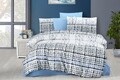 Lenjerie de pat pentru o persoana, Mia, Life Style, 50% bumbac / 50% poliester