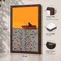 Tablou decorativ, 3752KACT-004, Fundal: 100% MDF (Grosime: 2,7 mm) Vopsire: Imprimare UV, Multicolor