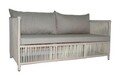 Set gradina/terasa 4 piese, My Interior, Mana, rattan/aluminiu, nisipiu