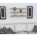 Set 3 rafturi pentru perete Boss, Puqa Design, safir