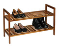 Pantofar Fondi, Wenko, 69x27x40.5 cm, lemn acacia, maro
