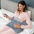 Perna electrica cu incalzire pentru gat si umeri Sholkad, InnovaGoods, zona cervicala, 60 × 45 cm, ergonomica, gri