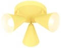 Plafoniera Amor, Candellux, 34 x 16 cm, 3 x E14, 40W, galben