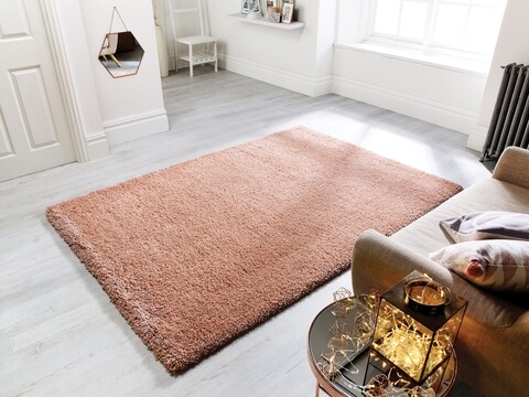 Poza Covor Athena Rose Gold, Flair Rugs, 140 x 200 cm, polipropilena, roz