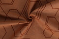 Lenjerie de pat pentru o persoana (FR), Dawn - Copper, Cotton Box, Bumbac Ranforce