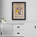 Tablou decorativ, LSJ61960827841, Iuta, Canvas, Multicolor