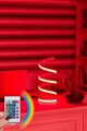 Lampa de masa, Curlux, 509CRL1113, Aluminiu, Multicolor