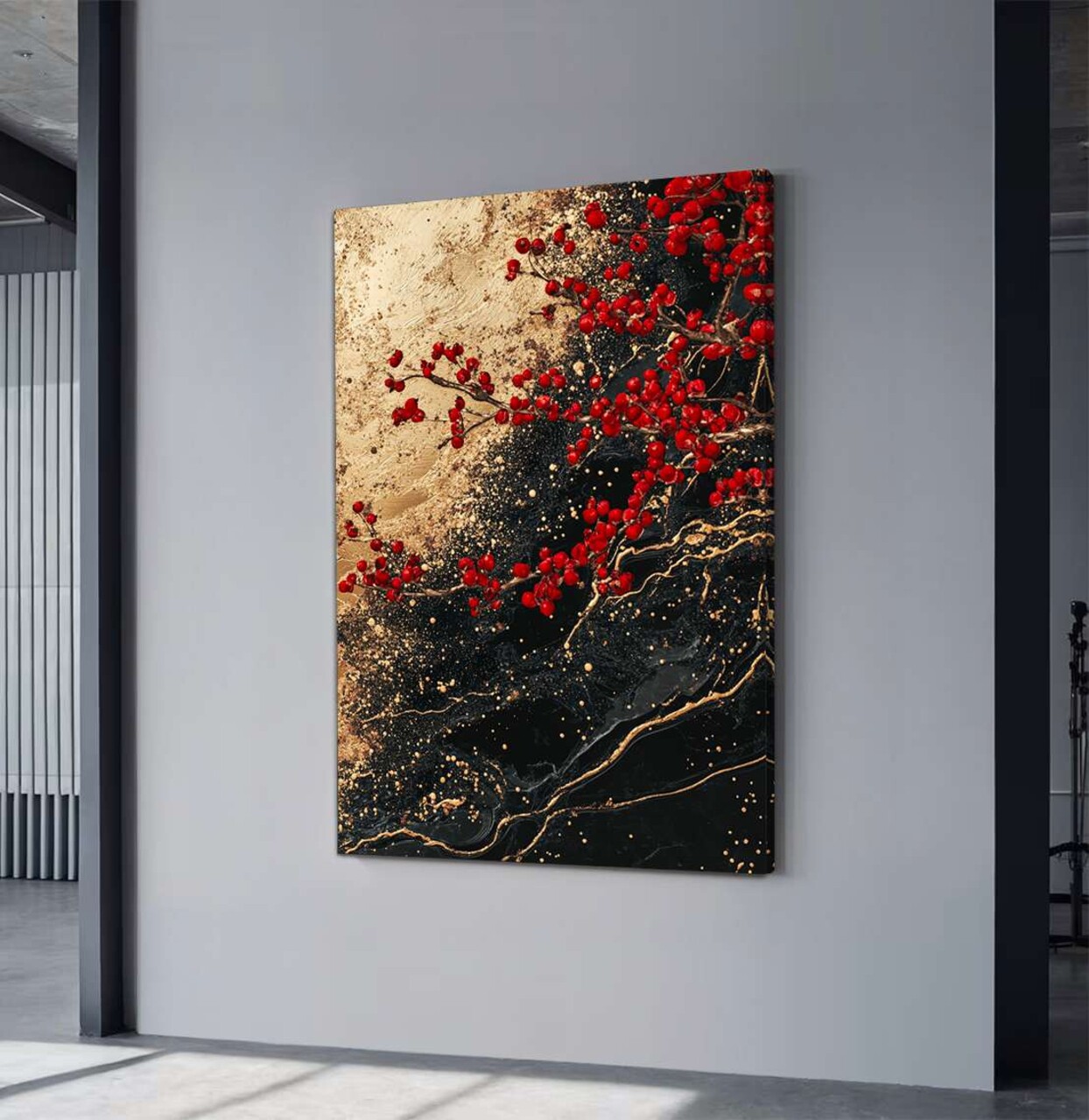 Tablou decorativ, YNS-1005-80 x 120, Lemn, Multicolor - view 2