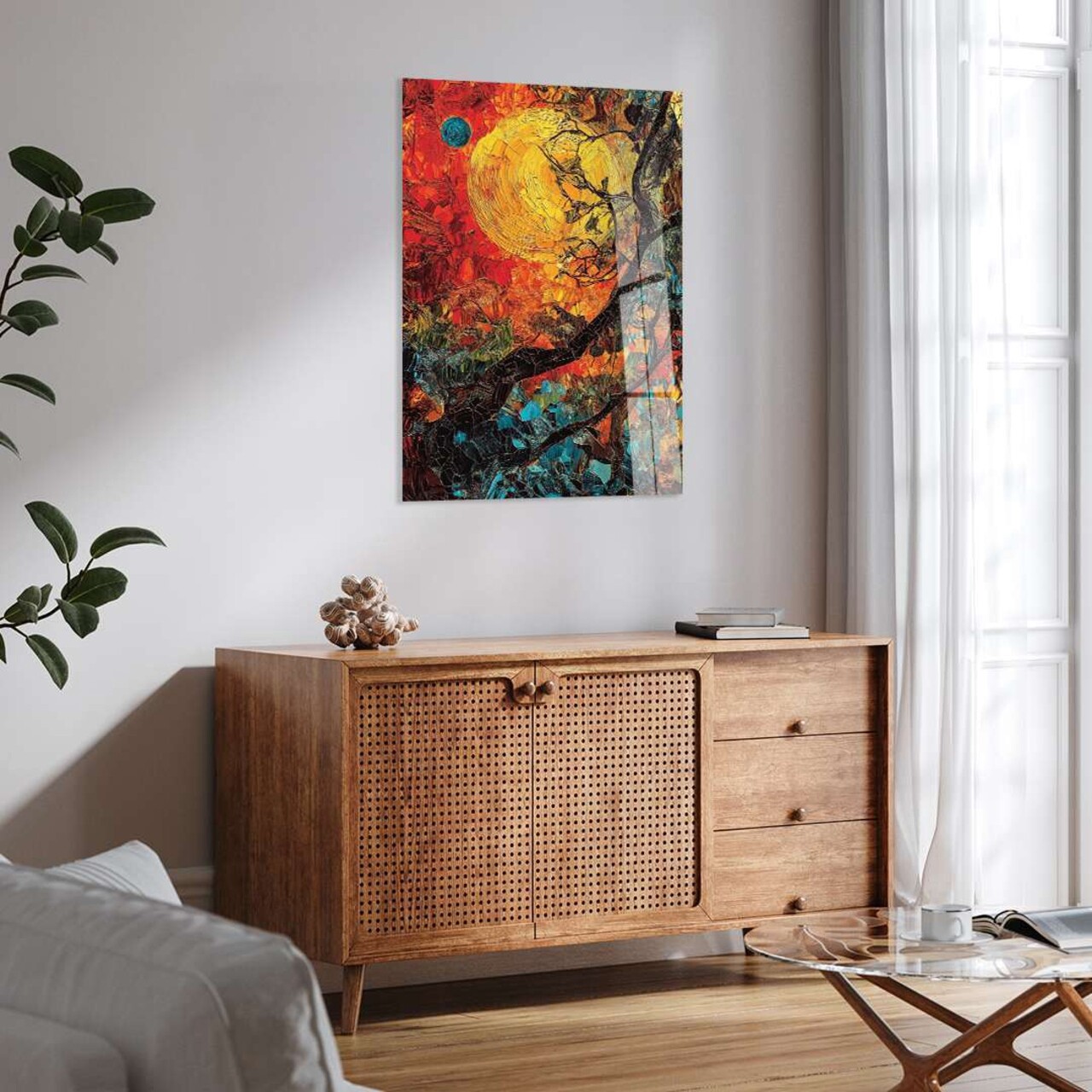 Tablou decorativ, Hhlzvh018, 70 x 100 cm, Multicolor - view 2