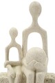 Figurina /sculptura decorativa Stons Maternity, Mauro Ferretti, 10x7.5x26 cm, polirasina, crem