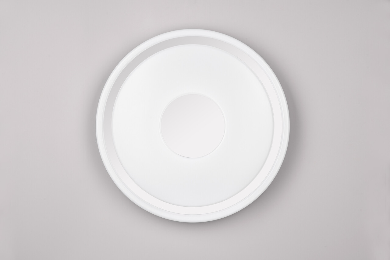 Plafoniera Bunda, RL, 33x5 cm, 16W, 1x SMD, plastic, argintiu