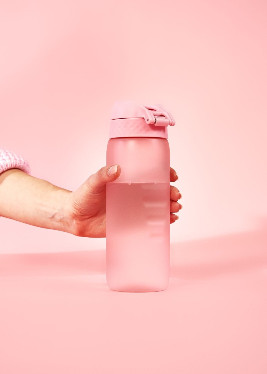 Sticla apa Slim, recyclon, 500ml, Rose Quartz - Ion8 - imagine 6