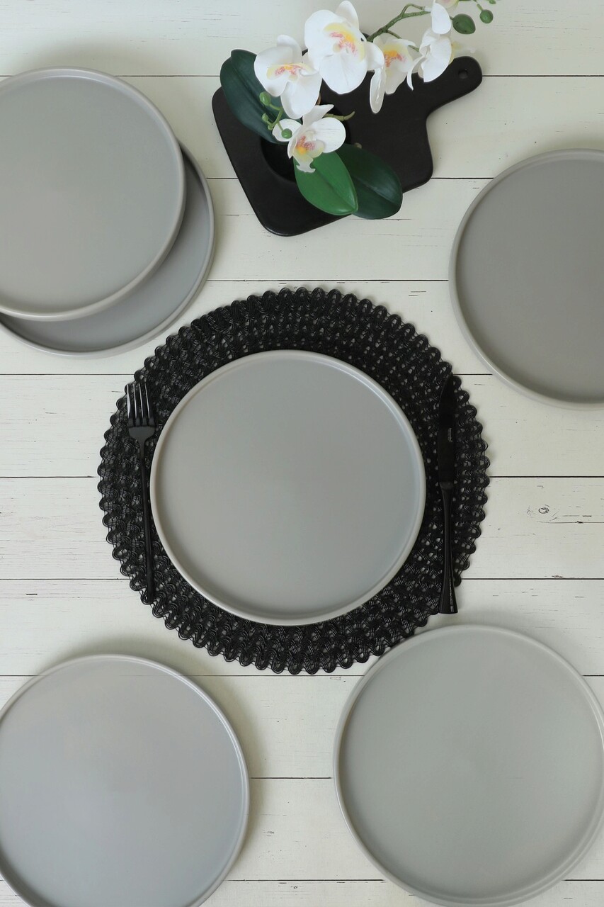 Set platouri servire, Hermia, 275KRM2111, Antibacterian, Gri Mat - view 2