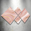 Set 4 tablouri decorative, 4MDF1767810080, MDF, Imprimat UV, Multicolor