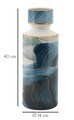 Vas decorativ Elegant Tall, Mauro Ferretti, 14x40 cm, ceramica, multicolor