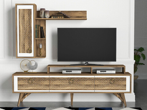 Comoda tv, tera home, rosso, pal, nuc
