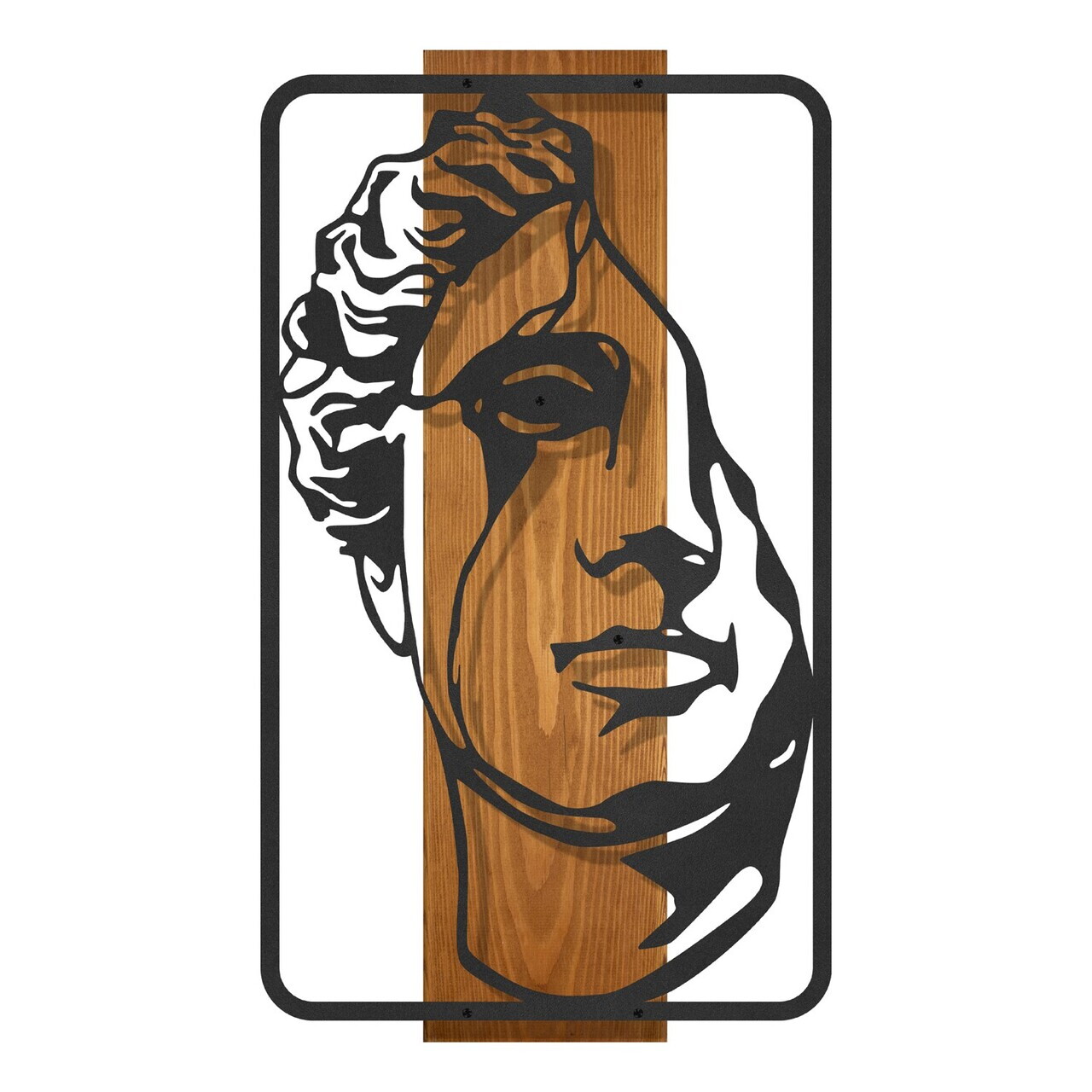 Decoratiune de perete, Imperium -5, Cadru: Lemn (Grosime: 2 cm), Nuc negru — imaginea 7