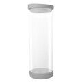 Recipient Grey, Jocca, 1780 ml, sticla/silicon, transparent/gri