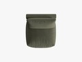 Modul pentru canapea, 1 loc, Chris-259, Micadoni Home, 100x85x80 cm, tesatura structurata chenille, verde deschis