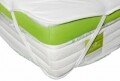 Protecție de saltea Nature 90x200 cm Alb - Bambus