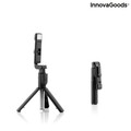 Trepied extensibil pentru telefon mobil cu LED si telecomanda, Tridiex InnovaGoods, 18x14x27-71 cm