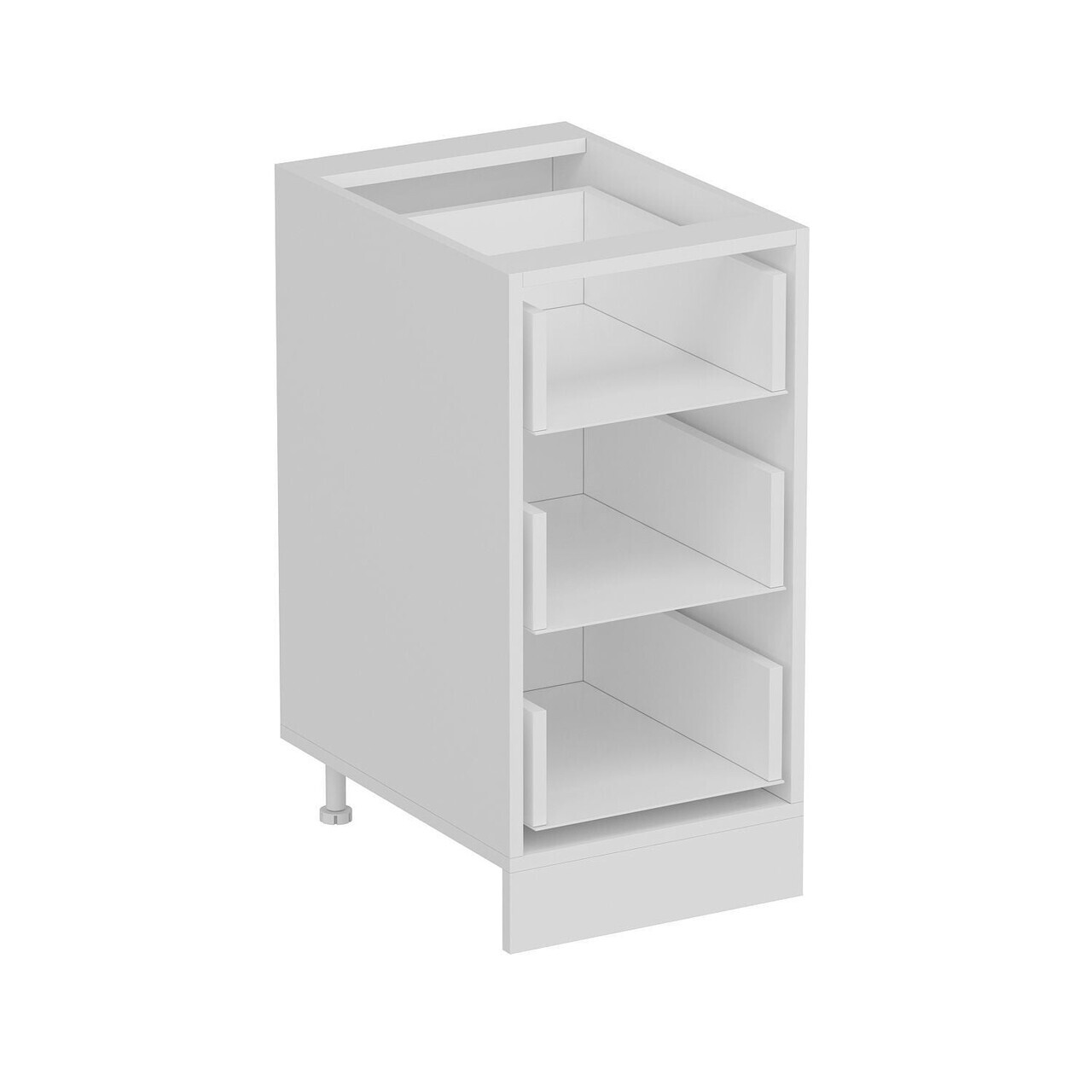 Dulap pentru bucatarie, Hanah Home, Minar, 40x87x58 cm, Alb — imaginea 6